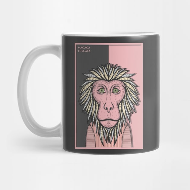 Japanese Macaque Monkey by milhad